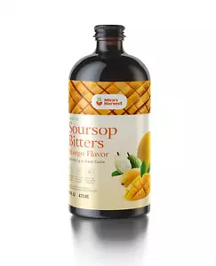 Soursop Bitters Liquid Mango Flavor, Premium Grade For Immune Boost, with Irish - Picture 1 of 7