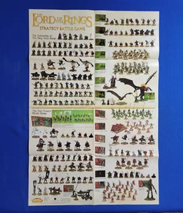 Poster Gioco Battaglia Strategica Il Signore degli Anelli - Games Workshop - Foto 1 di 2