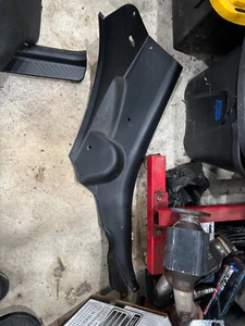 2004-2009 Mazda 3 Sedan Left Rear Interior Panel Black - Picture 1 of 2