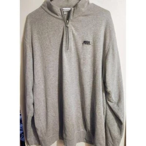 Peter Millar Pullover Herren XXL Grau 1/4 Zip Baumwolle Modal Mischung Golfpullover - Bild 1 von 5