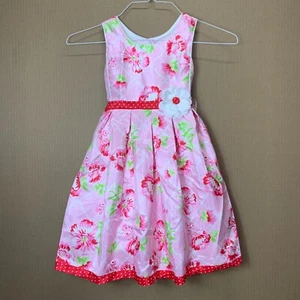 JONA MICHELLE Girls Floral Special Occasion Dress ~ Size 5 10 - Picture 1 of 4