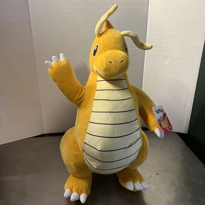 Pokemon Jumbo Edición Limitada Nintendo 24" Peluche Dragonite Jazwares TOTALMENTE NUEVO Foto 1 de 4