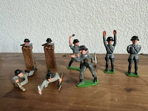 Lot of 8 Toy Metal Soldiers German - Picture 1 of 17