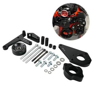 For LS Truck Spacing Low Mount Alternator & Power Steering Brackets - Picture 1 of 11