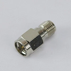 RP SMA Female to SMA Male Adaptor Nickel Plated / Gold Plated RP-SMA-SMA - Picture 1 of 4