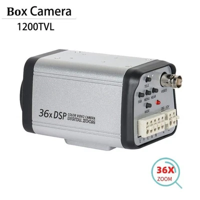 HD Color CCTV 36X Zoom Óptico 1200TVL Analógico Enfoque Automático Video Caja Cámara Foto 1 de 4