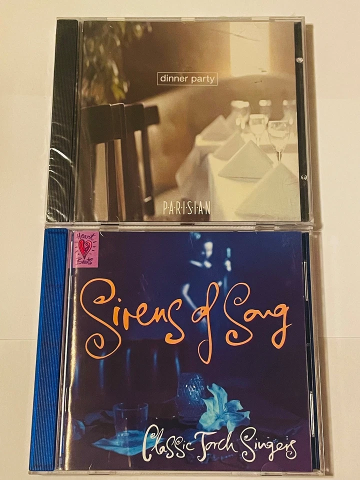 DINNER PARTY Parisian (CD, 2002) -- SAKS BMG BRAND NEW +BONUS Sirens Of Song CD! Foto 1 de 2