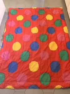 Vintage Marimekko Comforter 66x84 Inches 1984 Double Sided 80s Colorful Retro - Picture 1 of 6