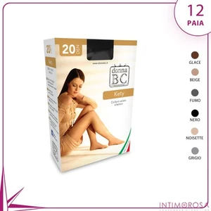 Strumpfhose Verschleiert Donna BC Kety 20 Geld 12 Paare - Bild 1 von 2