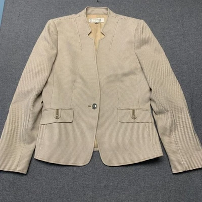 Conjunto de traje falda para mujer Tahari Arthur S. Levine talla 6 marrón ropa de trabajo profesional Foto 1 de 4