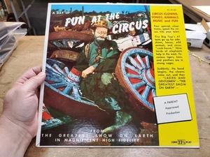 A DAY OF FUN AT THE CIRCUS from The Greatest Show on Earth, Moppet RHLP 1001 LP - Imagen 1 de 8