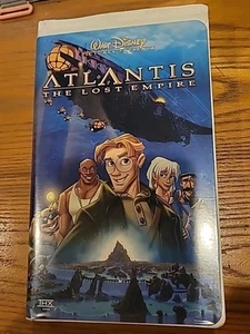 Atlantis Lost Empire VHS Video Walt Disney - Picture 1 of 2