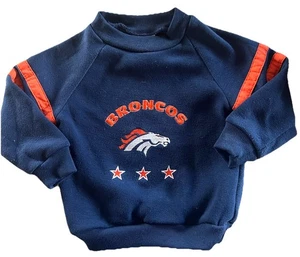 Denver Broncos Kleinkind 18M orange blau Sweatshirt Baby - Bild 1 von 5