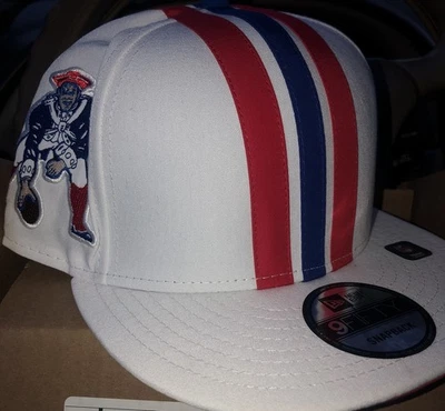Gorra New England Patriots New Era Snapback Retro Logo Casco Gorra Foto 1 de 4