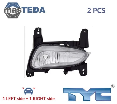 19-6202-01-9 FOG LIGHT LAMP PAIR TYC 2PCS FOR OPEL MOKKA MOKKA X - Image 1 of 4