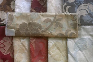 Glasgall 100% Tela Seda Muestra Restos 25" x 25" Juego de 11 Colores Diferentes - Imagen 1 de 12