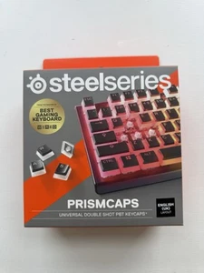 SteelSeries PrismCaps Double Shot PBT Keycaps UK English Layout - Picture 1 of 2