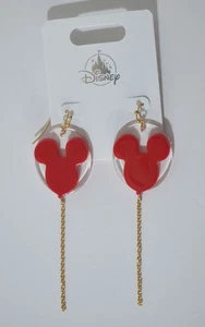Pendientes colgantes globo Mickey Mouse parques Disney NUEVO - Imagen 1 de 3