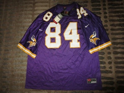 Camiseta Randy Moss #84 Minnesota Vikings Nike NFL 2XL 2X Novato NUEVA Foto 1 de 4