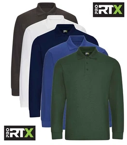 Polo Pro RTX RX102 Manga Larga Algodón Piqué S-4XL - Imagen 1 de 9