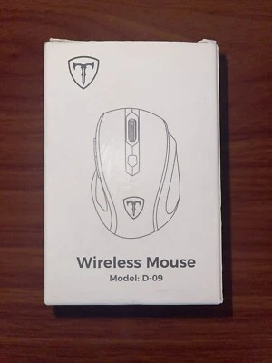 HOTWEEMS Wireless D-09 Computer Mouse USB Cordless Mice for Laptop (Brand New) - Image 1 of 2