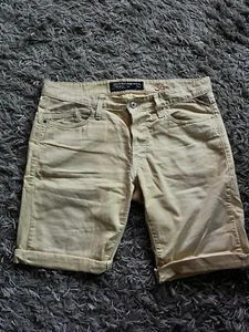 REPLAY Shorts Short Jeans W34 Creme 52 Hose l Anbass Helles Gelb - Bild 1 von 3