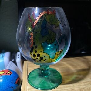 Vintage Pete dragon glass