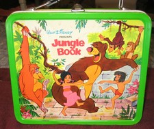 Vintage 1968 Jungle Book Lunchbox - Rare Canadian Version - Aladdin Industries