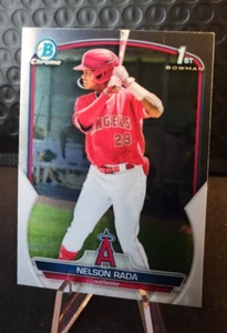 2023 Bowman Chrome Nelson Rada Bowman 1st BCP-132 - Los Angeles Angels - Picture 1 of 2