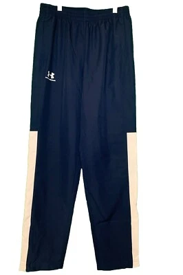 Pantalones deportivos Under Armour para hombre medianos azules sueltos forro de malla Foto 1 de 4