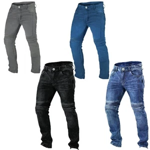 New Motorcycle Jeans With Protector Motorbike Aramid Jeans Pants Biker Touring Pants - Picture 1 of 14