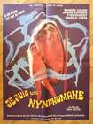 I AM A NYMPHOMANIAC Max Pecas original MEDIUM french movie poster &#39;71