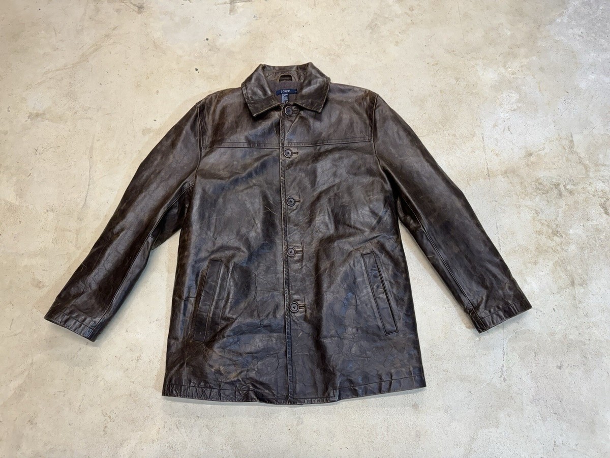 J.CREW Coats, Jackets & Vests Leather Outer Shell for Men for Sale 