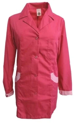 CAMICE MAESTRA ASILO GREMBIULE OPERATRICE DA LAVORO SCUOLA DA LAVORO INSEGNANTE - Immagine 1 di 4