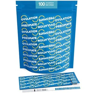 100 Strisce Reattive Ovulazione Kit Predittore 100 Conteggi - Foto 1 di 6