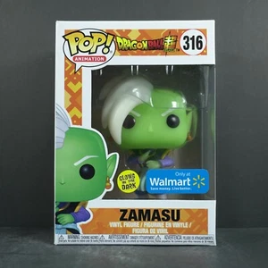 Funko Pop Zamasu 316 Dragon Ball Super Animation Walmart Exclusive GITD Not Mint - Picture 1 of 8