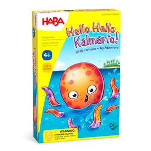 HABA Hello Hello Kalamario: Ages 4+ Fun Octopus Toy Board Game for Kids and - Picture 1 of 6