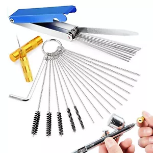 Carburetor Cleaning Kit 19PCS Needle and Brush Cleaning Tool Set Kit - Picture 1 of 12
