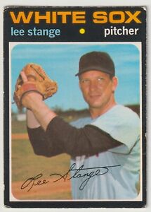1971 OPC Lee Stange Card #311 Chicago White Sox