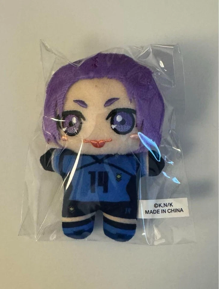 Blue Lock Exhibition Limited Peluche Bambola Mascotte Catena Reo Mikage 10 cm... - Immagine 1 di 1