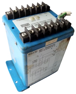 ROCHESTER INSTRUMENT SYSTEMS WSA3U WATT TRANSDUCER INPUT 85-150VAC / 0-5A - Image 1 of 4