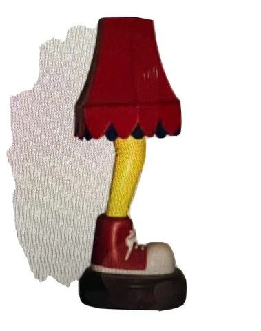 St Louis Cardinals Mini Fredbird Leg Lamp - Christmas Story in July 7/17/23: NIB Cover