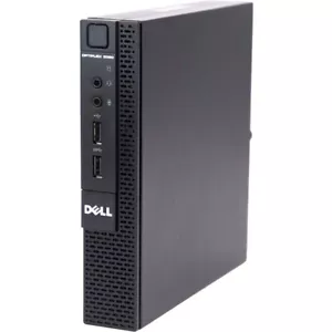 Dell Desktop Computer Mini Pc Intel i3 8GB RAM 500GB HDD Windows 10 Home Wi-Fi - Picture 1 of 10