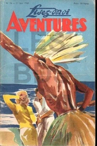 LISEZ MOI AVENTURES N° 26 01/06/1949 RC G.SIMENON naufrage du catherine BE+ - Imagen 1 de 1