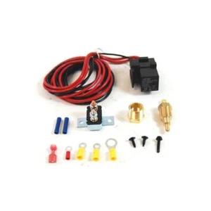 Electric Fan Wiring Harness and Relay Kit Thermostatic Switch 200° On/185°Off - Picture 1 of 3