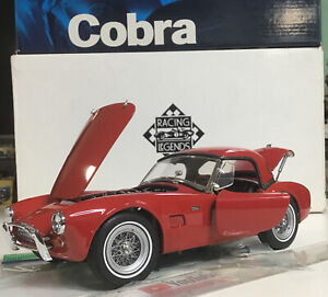 2001 EXOTO RACING LEGENDS RED 1964 SHELBY COBRA 289 DIECAST 1/18 SCALE MODEL MIB