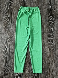 New without tag Girl green Leggings size 8-10T - Picture 1 of 1