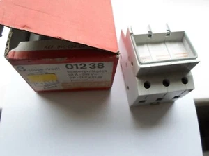 NEW LEGRAND 20 AMP 01238 TRIPLE POLE FUSE HOLDER - Imagen 1 de 2