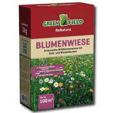 Greenfield Prato Fiorito 1 kg Fiori Campo Seme Erba Erbe Semi Siepe