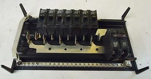 CIRCUIT BREAKER PANEL W/ ITE 100A Q2100 2 POLE & 4 SIEMENS Q120 20A & 3 ITE 15A - Picture 1 of 6